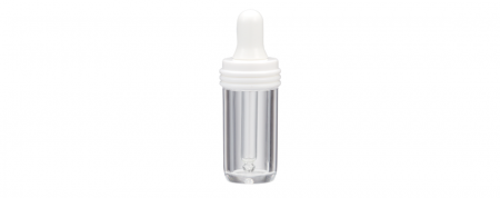 Bottiglia mini in acrilico con tappo a vite 3ml - Packaging della Pozione d'Amore JB-3-W